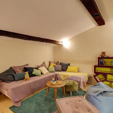 Historique Au Coeur Du Parc Du Pilat - 14 Pers, 3 Ch, 3 Sdb, Wifi, Jardin, Animaux Acceptes - Fr-1-496-136 Holiday home Sainte-Croix-en-Jarez
