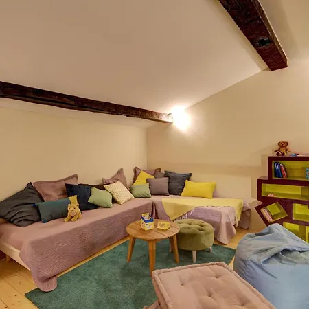 Historique Au Coeur Du Parc Du Pilat - 14 Pers, 3 Ch, 3 Sdb, Wifi, Jardin, Animaux Acceptes - Fr-1-496-136 Ferienhaus Sainte-Croix-en-Jarez
